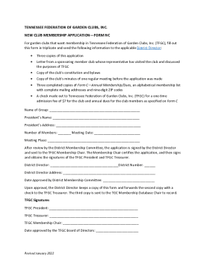 Fillable Online Form NC-New Club Application.docx Fax Email Print ...