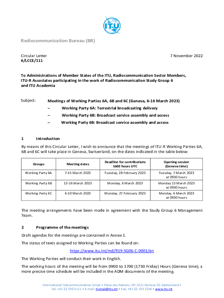Fillable Online Radio Regulations Board (RRB) It's place, role and Fax Email Print pdfFiller
