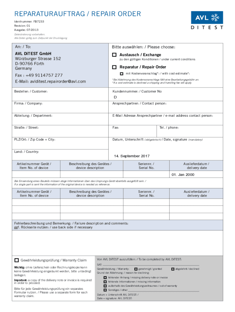 Form preview