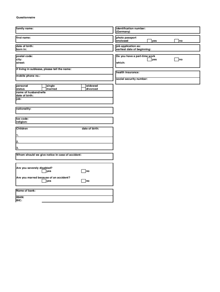 Fillable Online Visa Application Form pdf Fax Email Print PdfFiller
