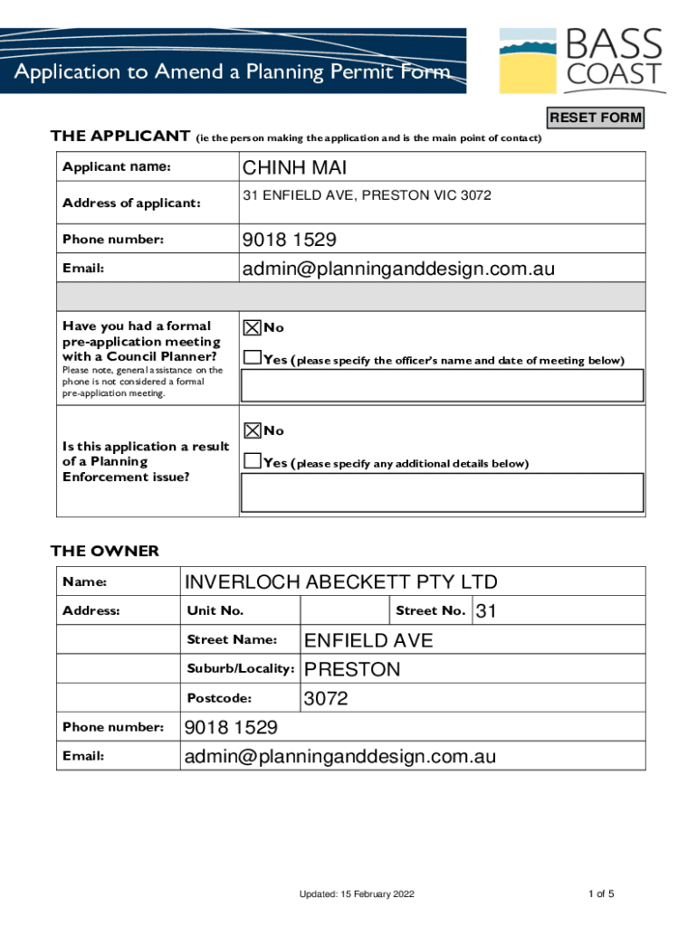 Form preview
