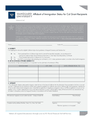 Fillable Online I've just been awarded the Cal Grant. What are my next ...