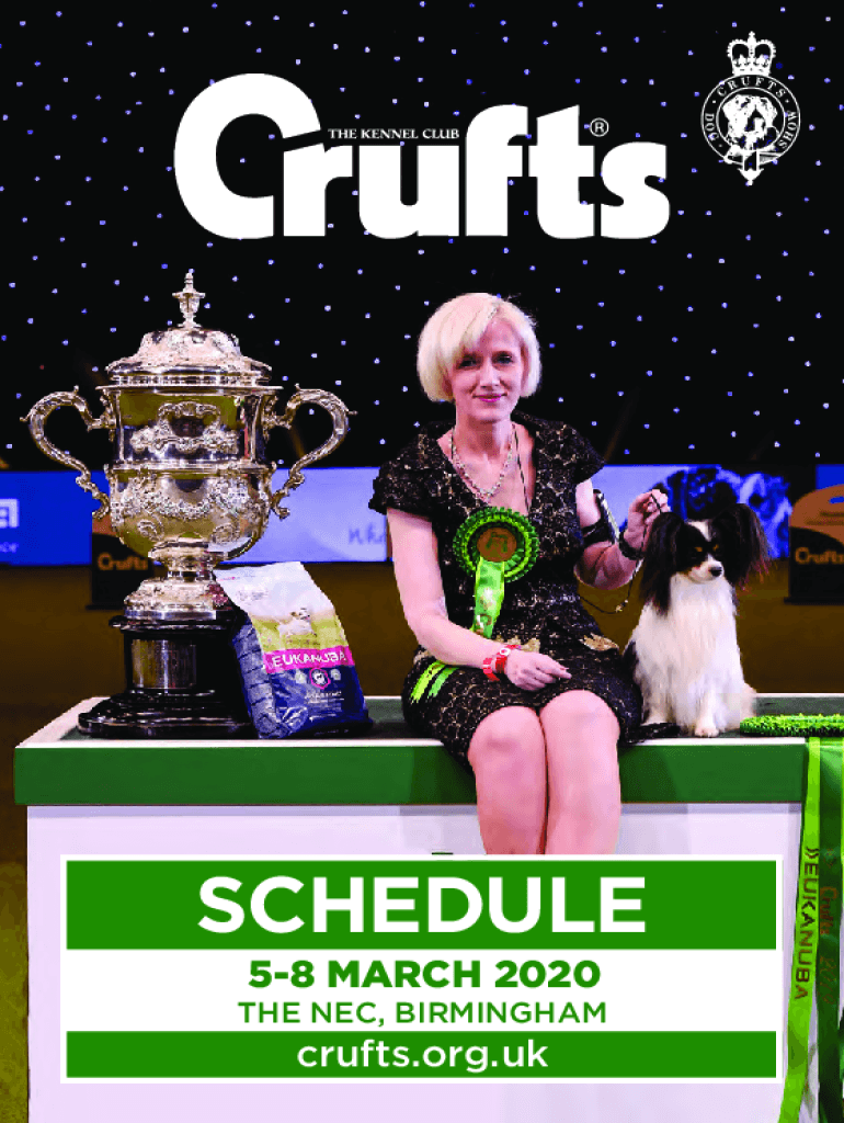 Fillable Online Crufts Tickets to the World's Largest Dog Show Fax
