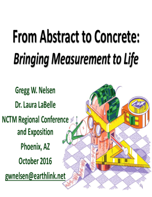 From Abstract to Concrete: