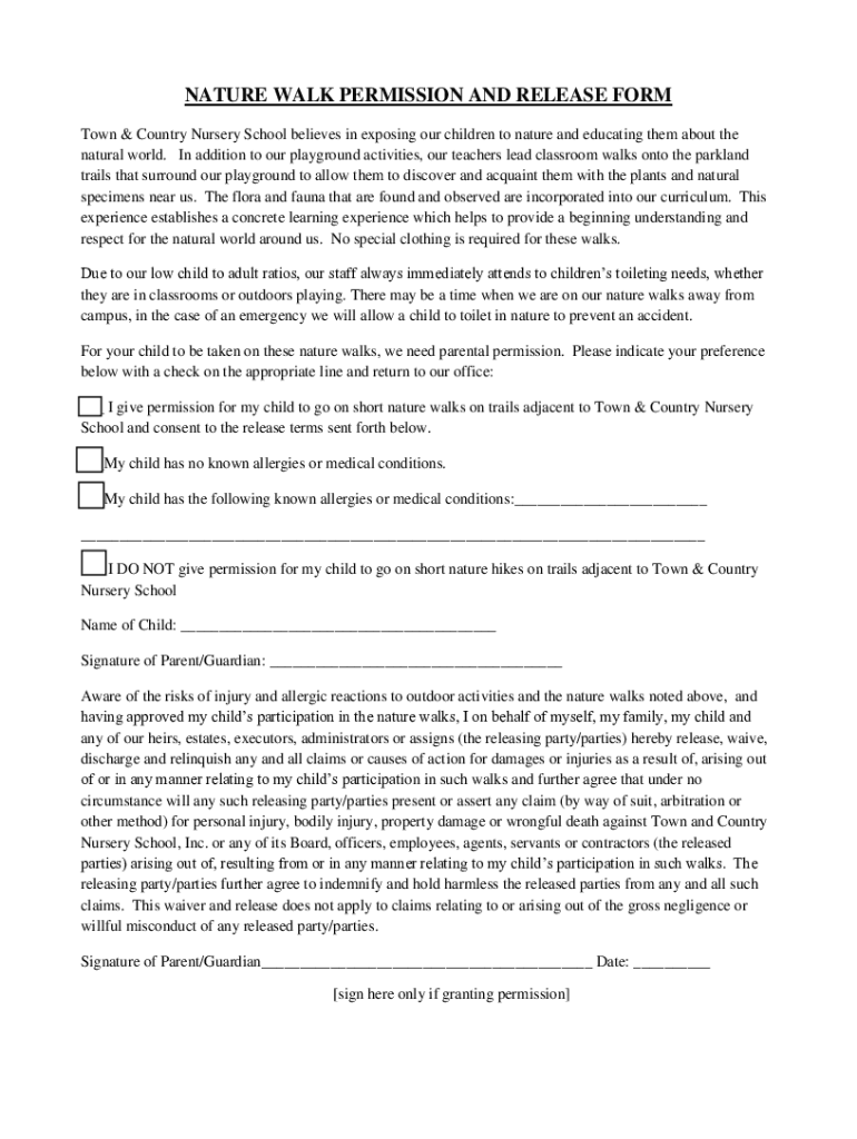 Fillable Online 20 Printable permission to transport child form