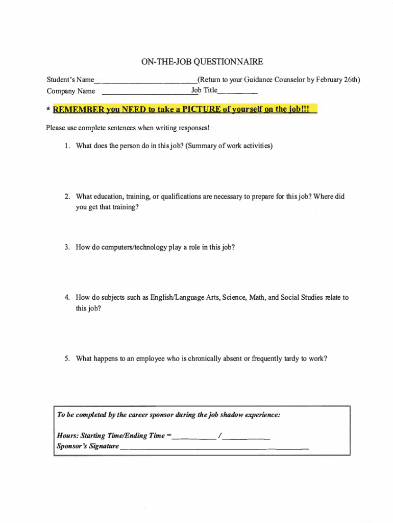 Fillable Online 41 School Counselor Interview Questions (And Sample