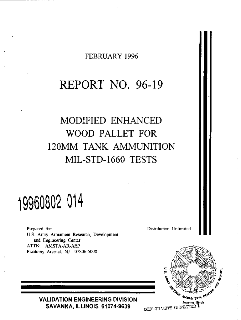 Fillable Online Modified Enhanced Wood Pallet for 120mm Tank Ammunition