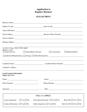 BOA-1, Board of Appeals Petition