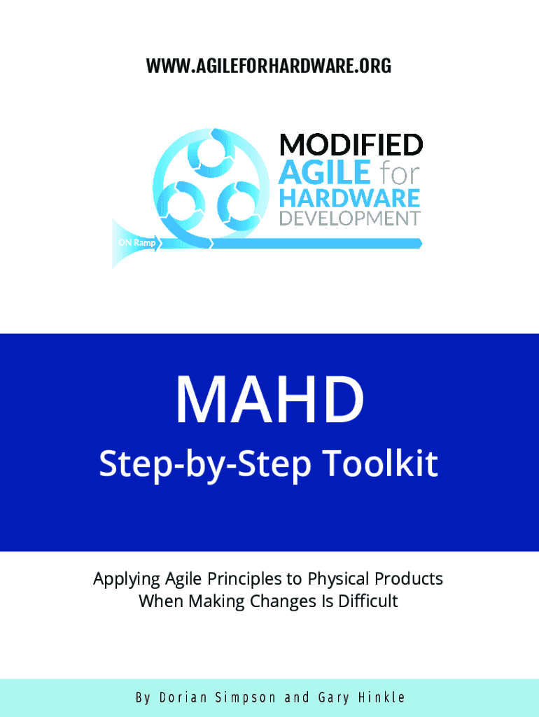 Fillable online an introduction to modified agile for hardware