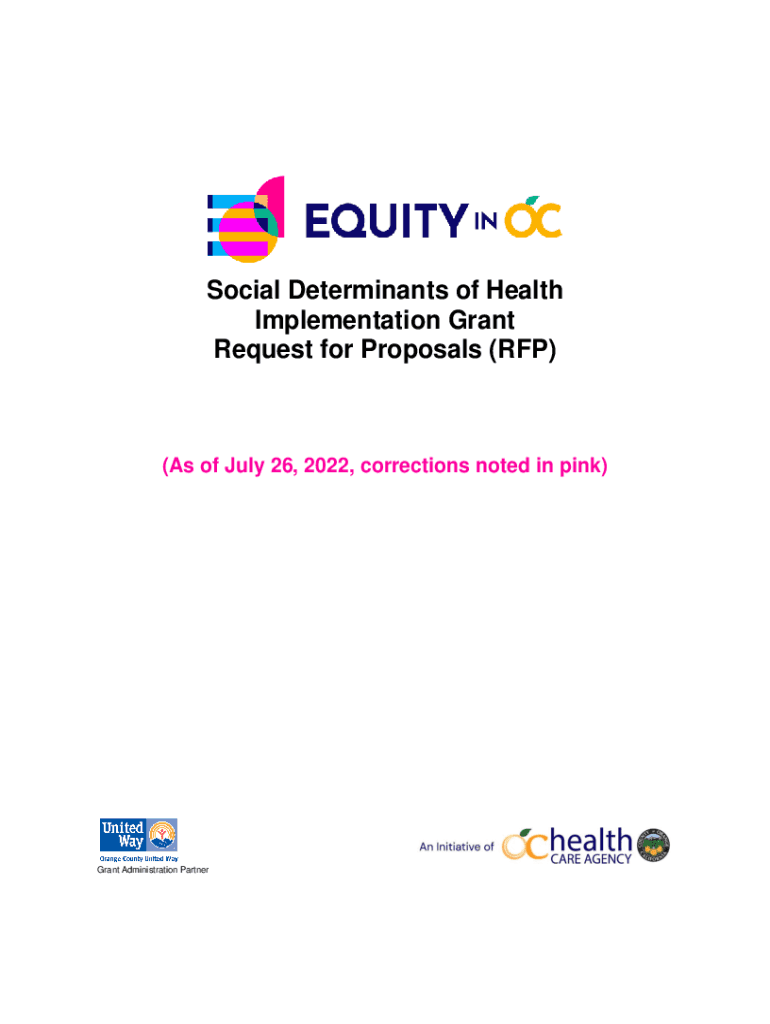 Fillable Online Request for Proposals (RFP) SHARE Foundation Fax Email Print pdfFiller