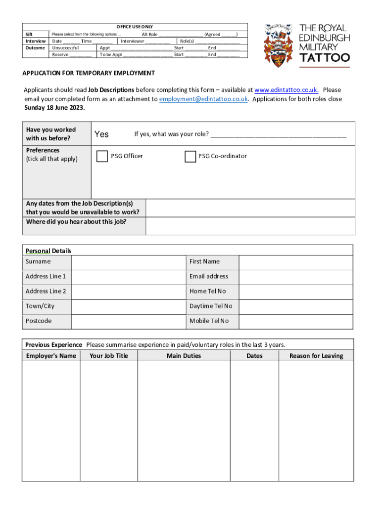 Form preview