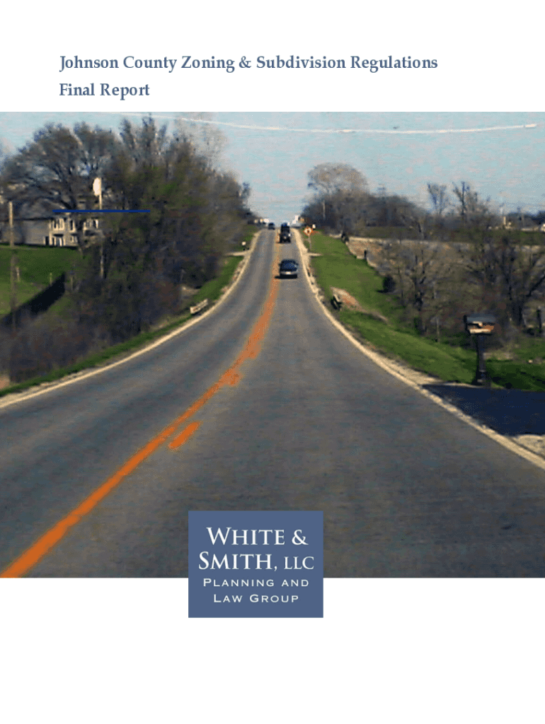 Fillable Online Johnson County, KS Official Zoning Map and Code Fax