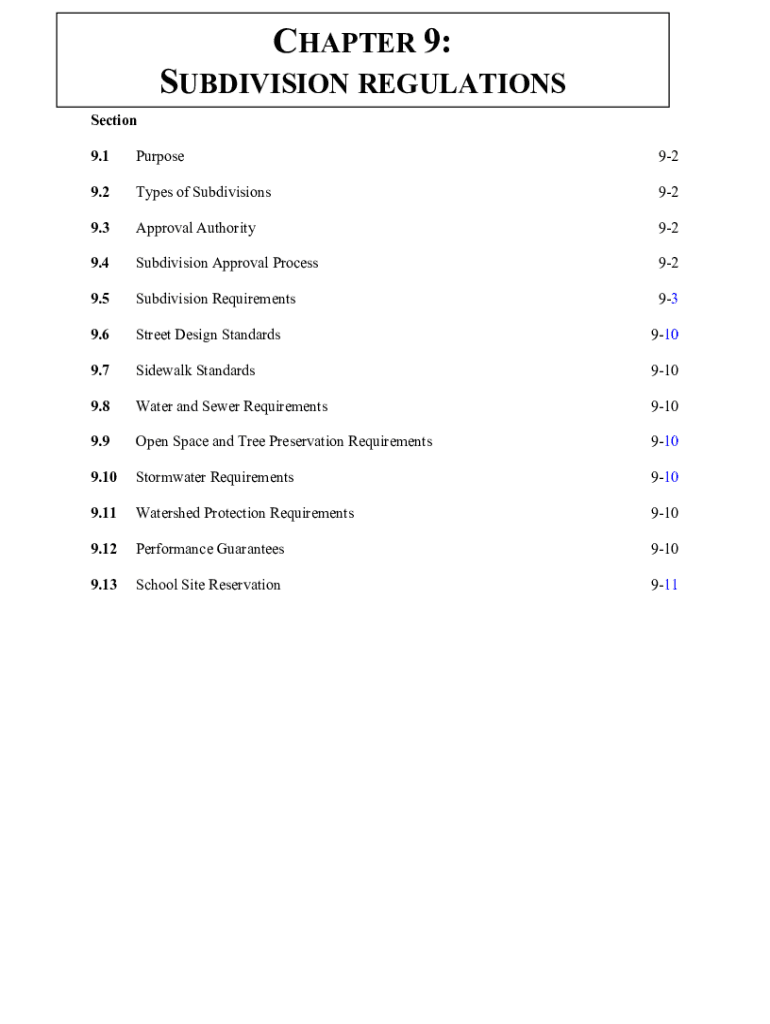 Fillable Online TOWN OF CHINA GROVE Unified Development Ordinance Fax