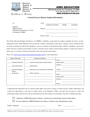 Fillable Online FERPA PERMISSION REQUEST FORM Fax Email Print - pdfFiller