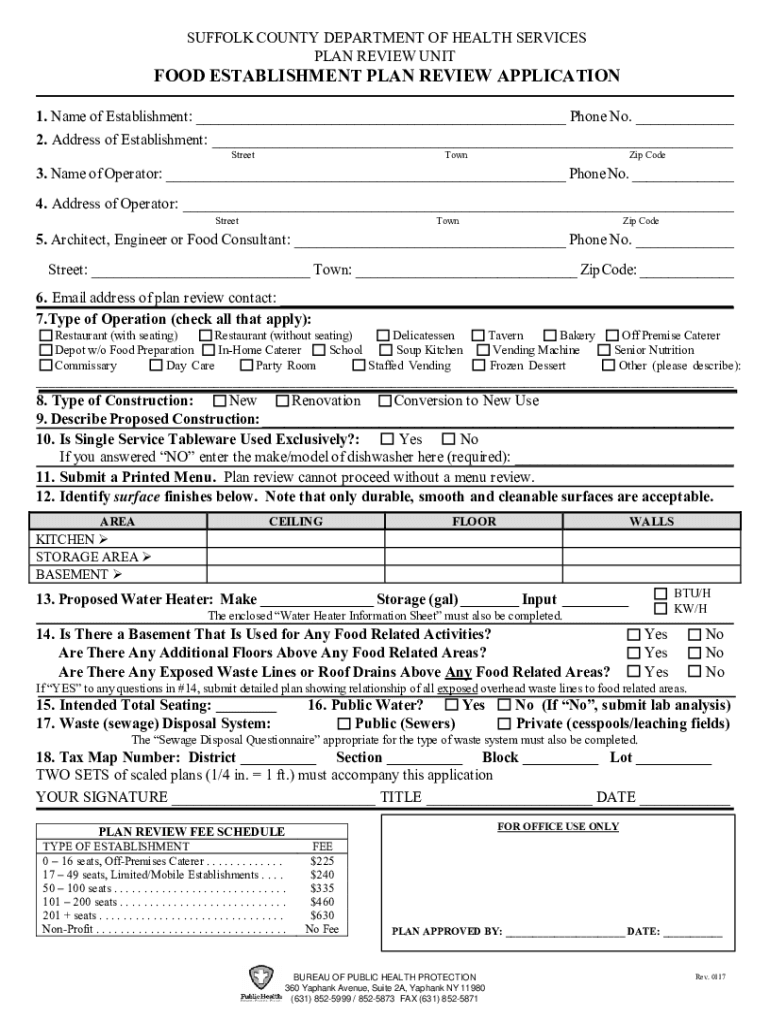 Fillable Online suffolkcountyny suffolk county department of Preview on Page 1