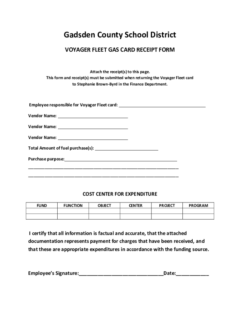 Fillable Online Voyager Fleet Card Receipt form.docx images Fax Email
