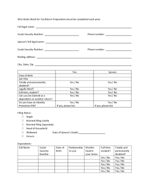 Form preview