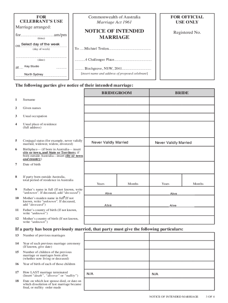 Form preview
