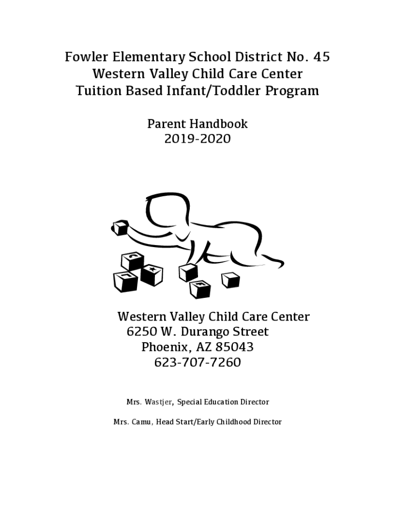 Fillable Online Fowler Elementary School District No. 45 Western Valley