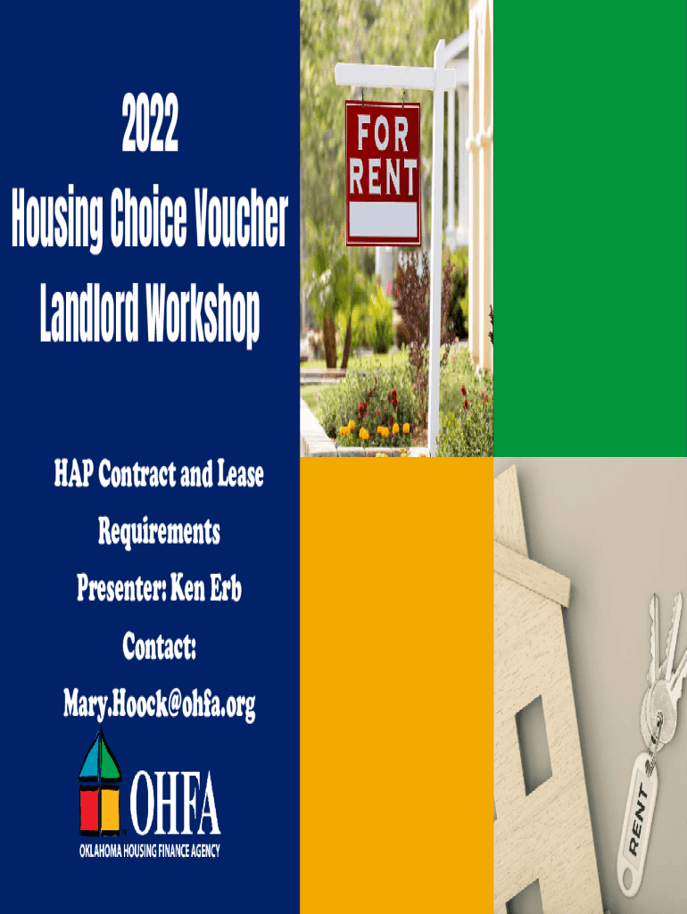 Fillable Online HAP Contract and Lease Fax Email Print pdfFiller