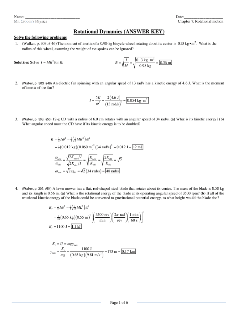 Fillable Online Centripetal Force Application (ANSWER KEY) Fax Email Print pdfFiller