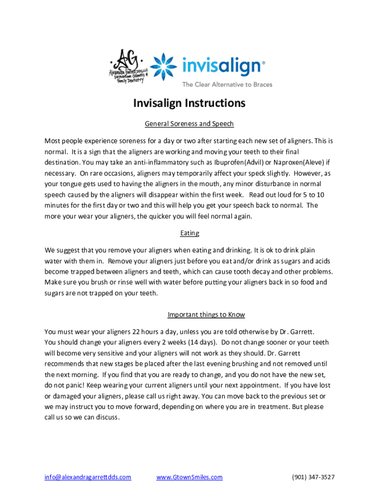 Fillable Online USE AND CARE INSTRUCTIONS for Smile Design