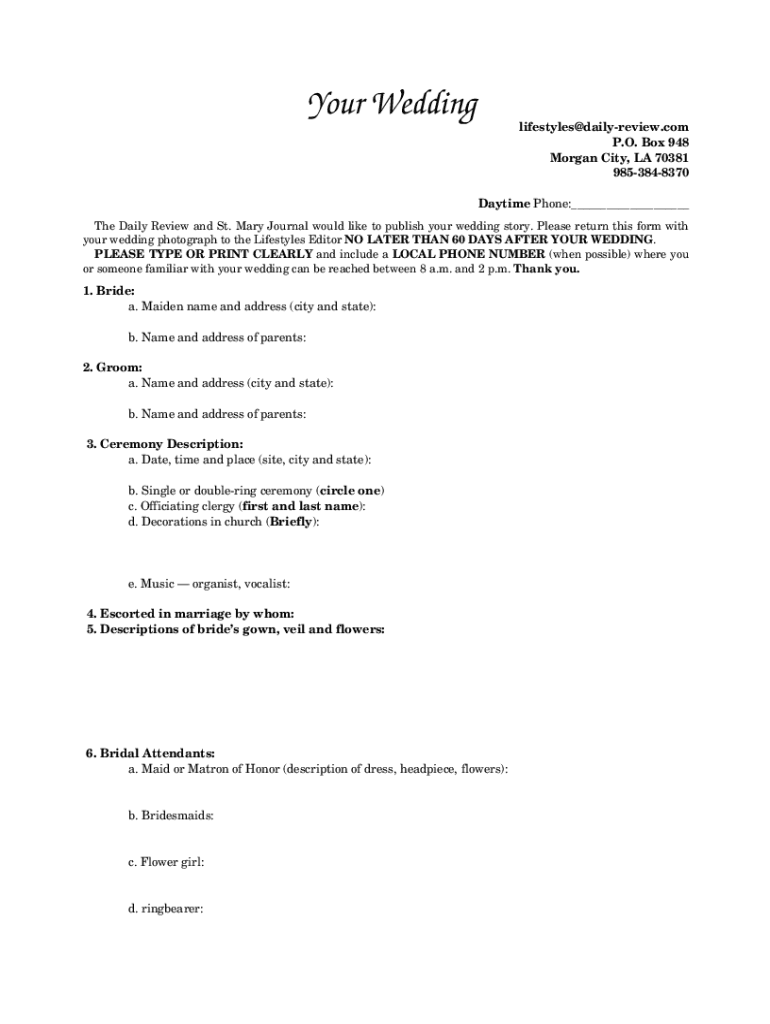 Form preview