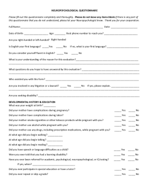 Form preview