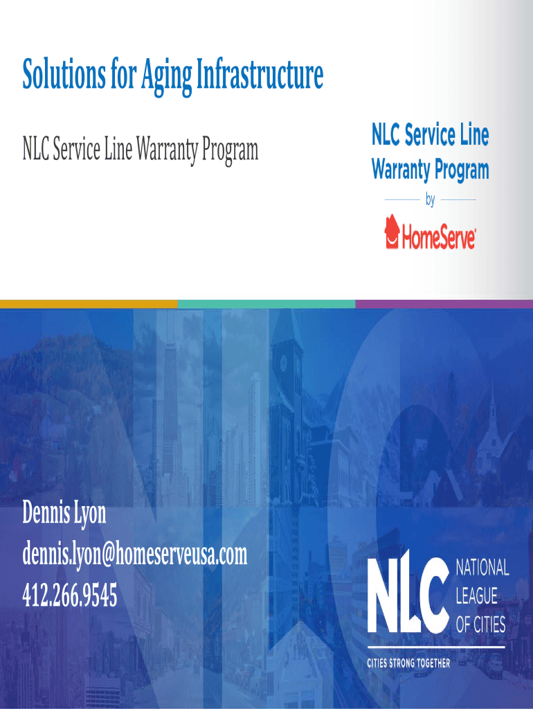 Fillable Online Service Line Warranty Program Frequently Asked