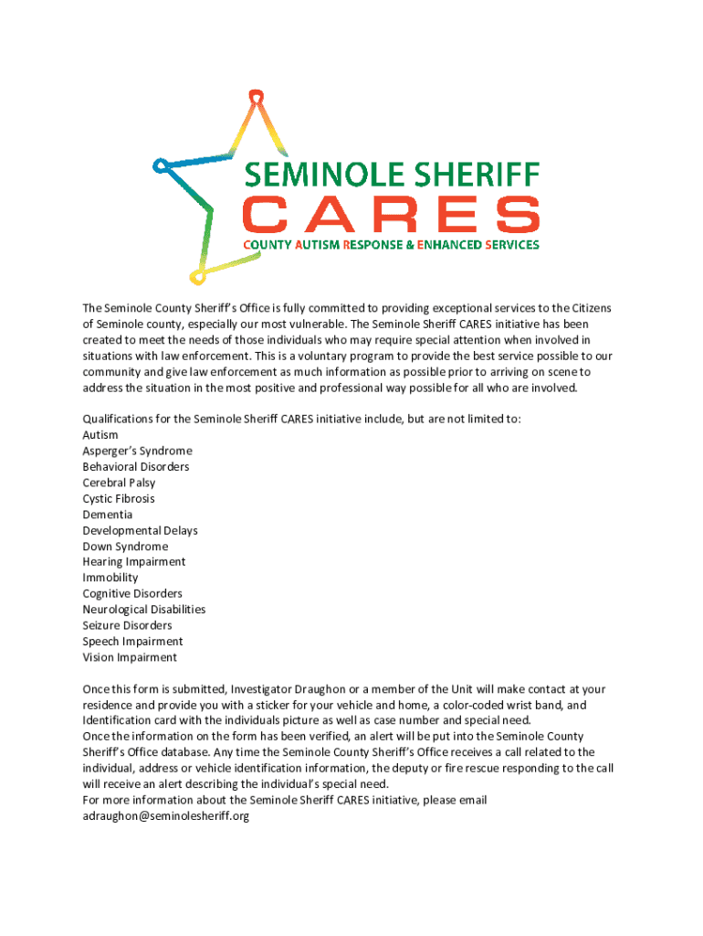 Fillable Online Seminole County Sheriff's Office Careers Fax Email Print pdfFiller