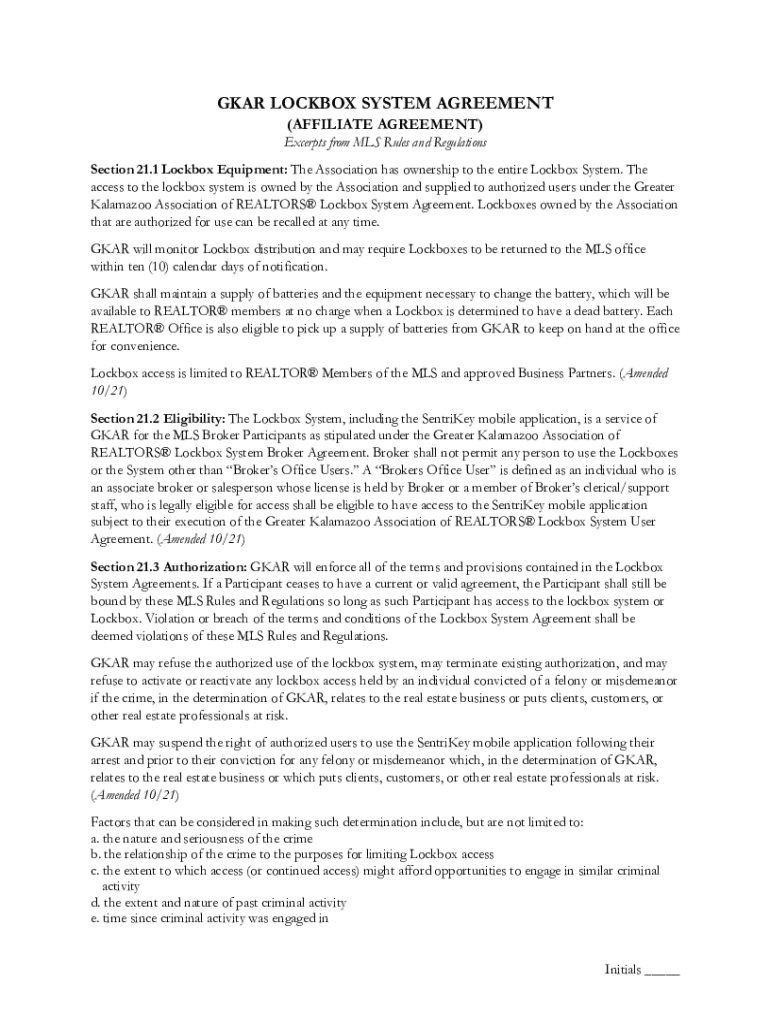 Fillable Online lockboxsystemagreement.pdf Fax Email Print pdfFiller