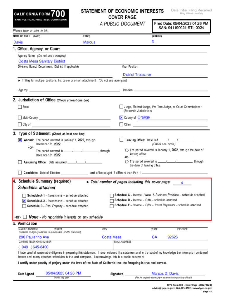 Form preview
