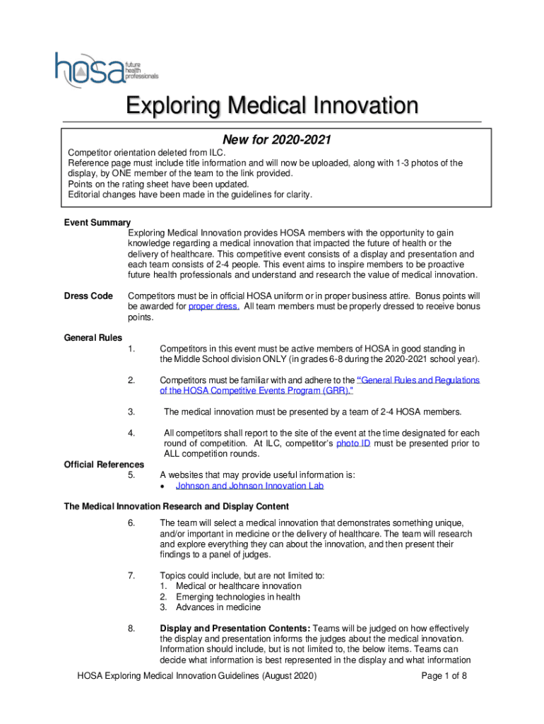 Fillable Online hosa Flashcards Fax Email Print - pdfFiller