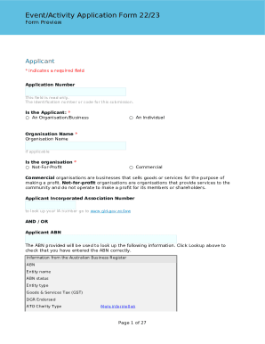 Form preview