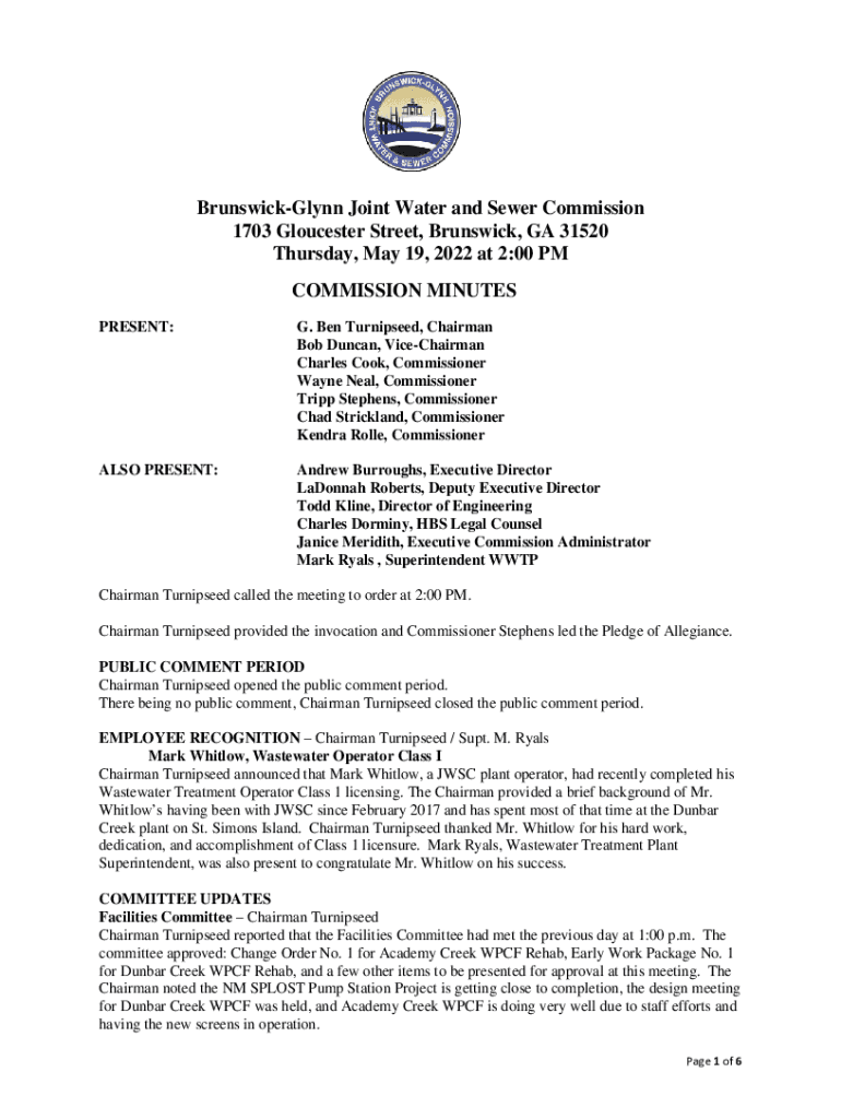 Fillable Online Ben Turnipseed, Chairman Fax Email Print pdfFiller