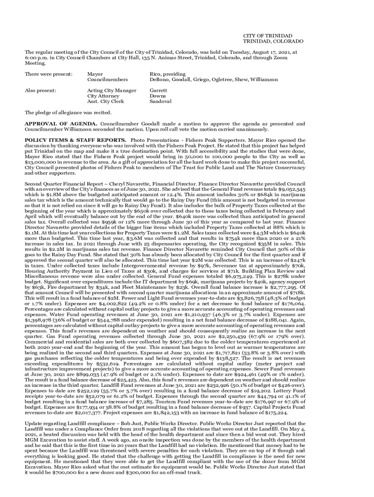 Fillable Online CHAPTER 14. PLANNING AND ZONING. Trinidad Fax Email