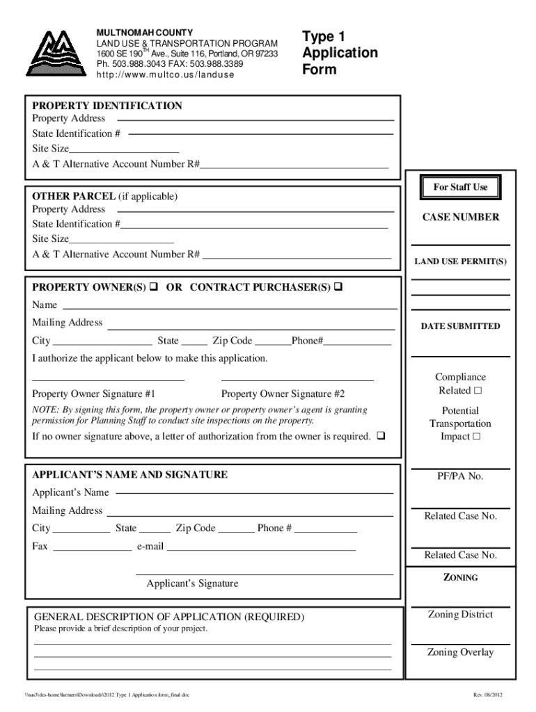 Fillable Online of 3 Amending the Multnomah County Zoning Code and