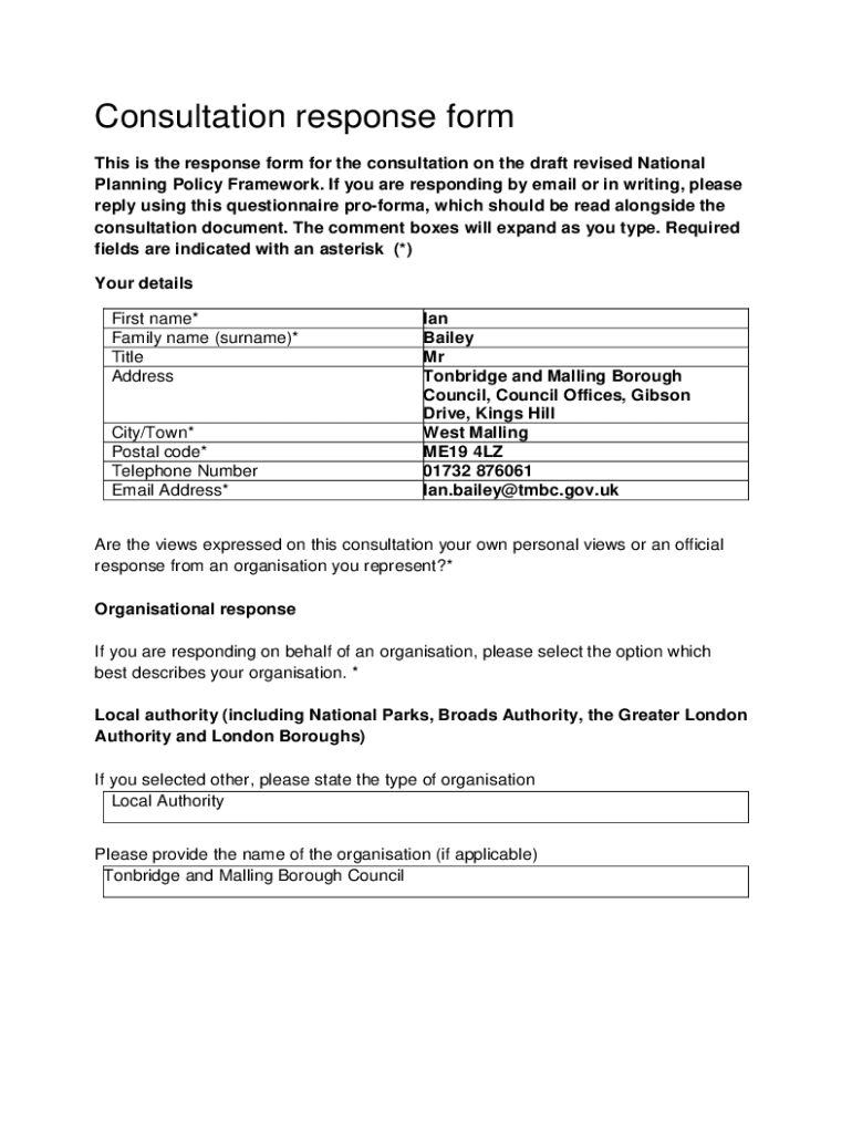 Form preview