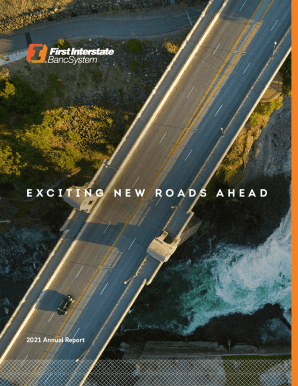 First Interstate - 2021 Annual Report. First Interstate BancSystem 2021 Annual Report