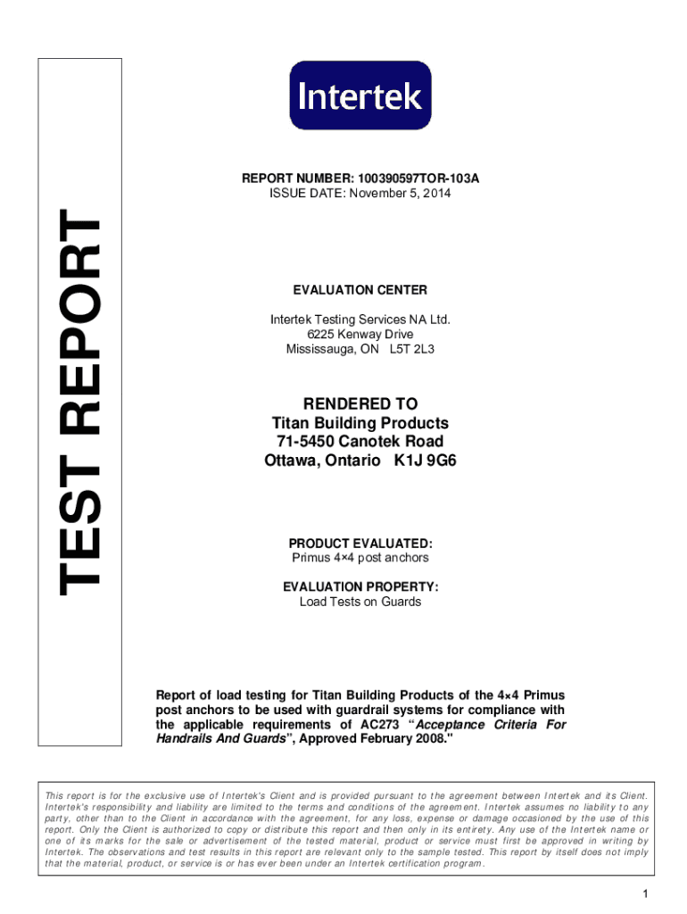 Fillable Online This certifies that Intertek Testing Services NA Ltd ...