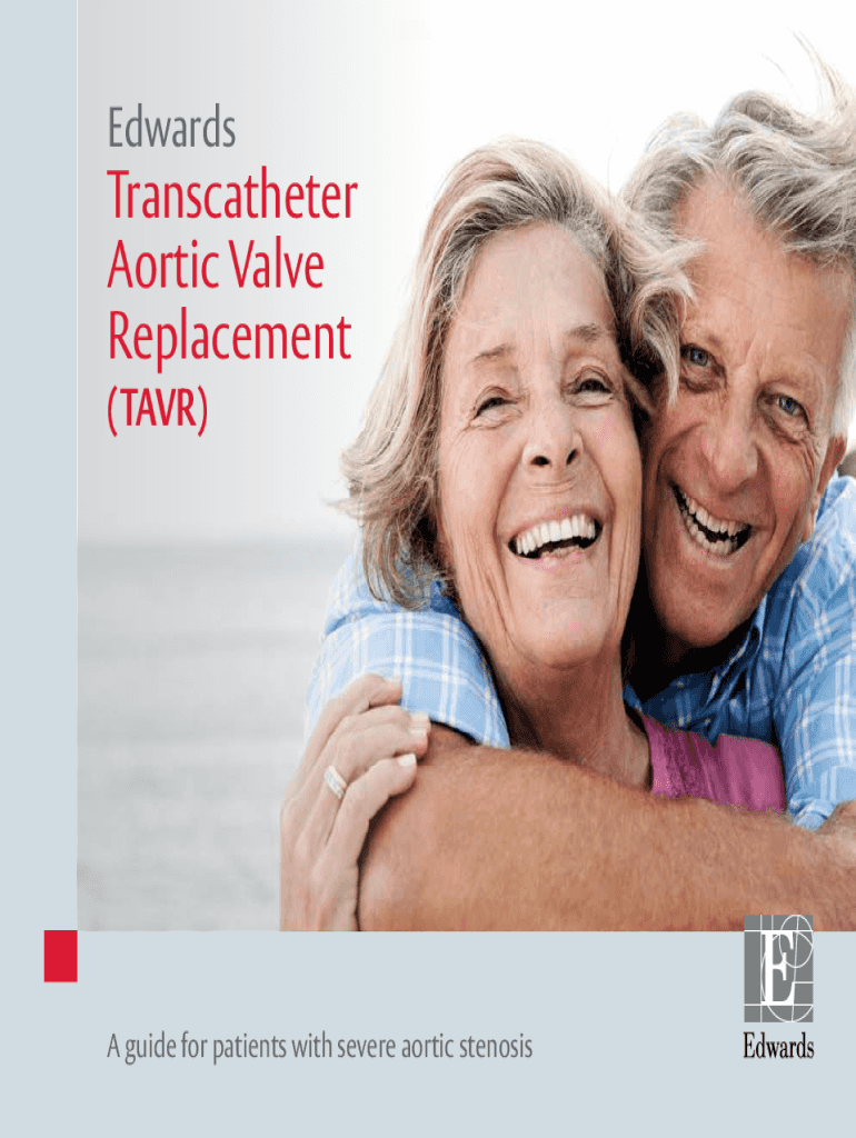 Fillable Online Severe Aortic Stenosis and Transcatheter Aortic Valve