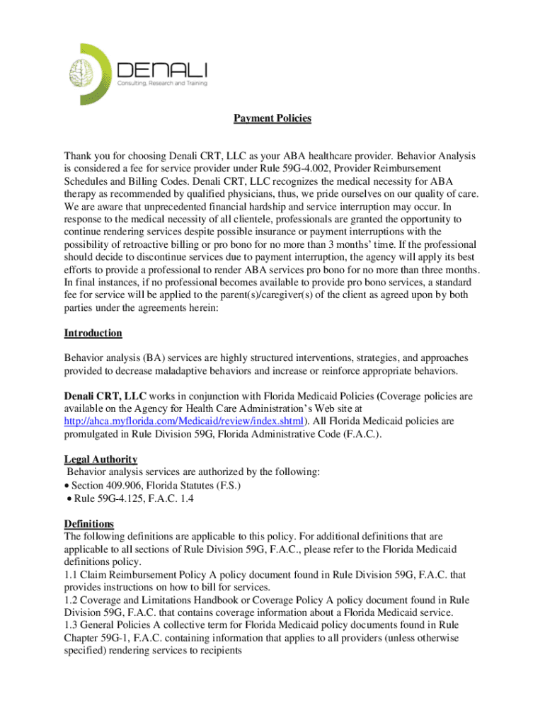Fillable online prior authorization required for new aba cpt codes fax