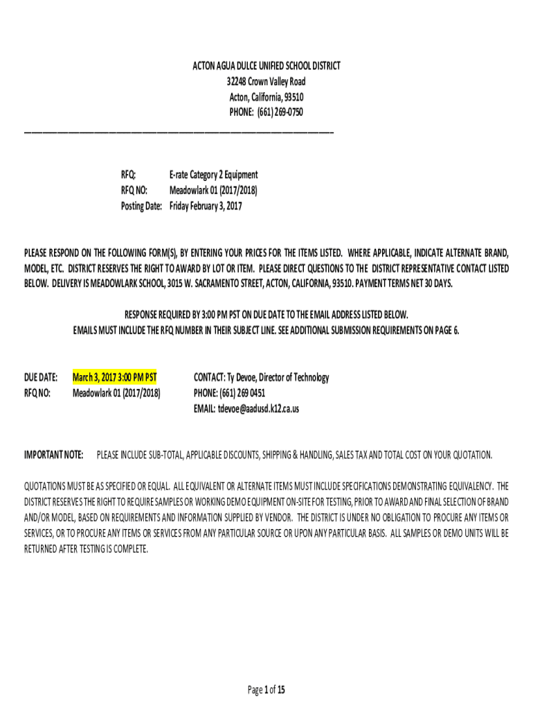 Fillable Online ActonAgua Dulce Unified School Directory Details