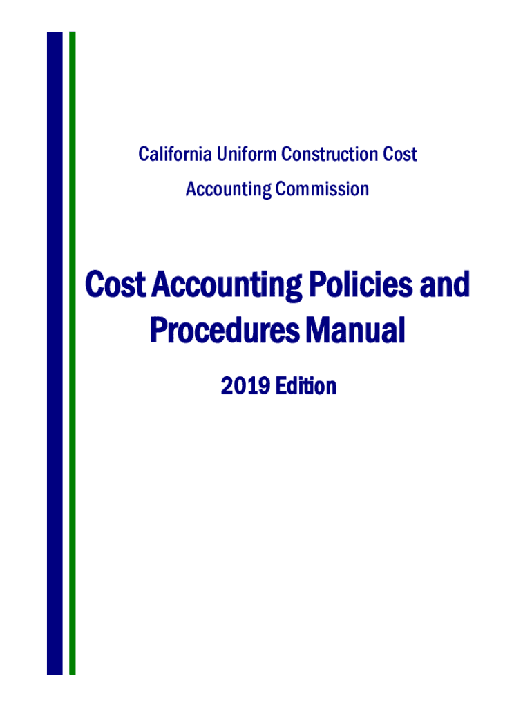 Fillable Online BP3311.1UniformPublicConstructionCostAccounting