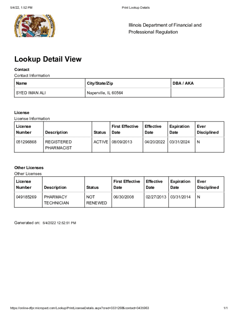 Form preview