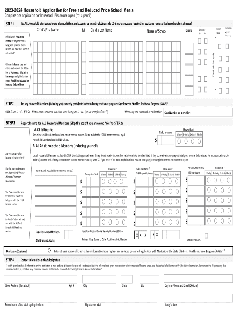 Fillable Online form-free-and-reduced-price-meals. ... Fax Email Print ...