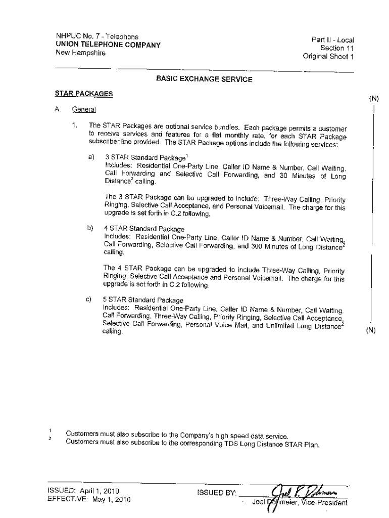 Fillable Online Forms New Hampshire Public Utilities