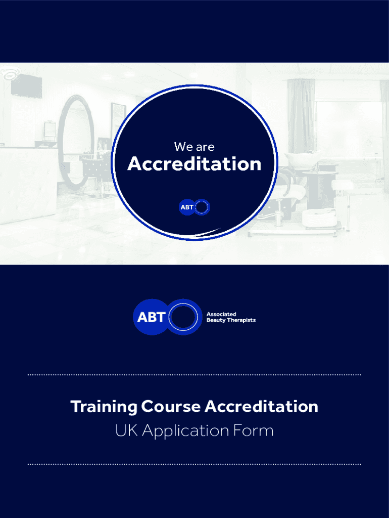 Fillable Online 6 steps to gaining accreditation for your online course
