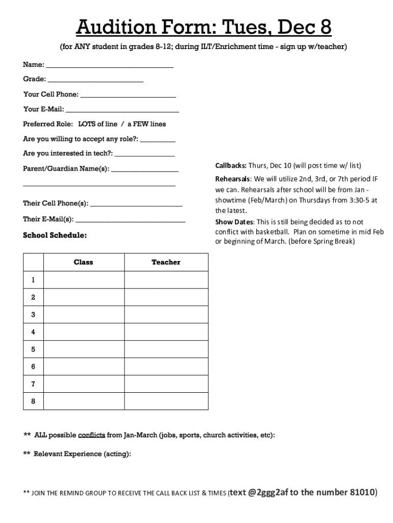 Form preview