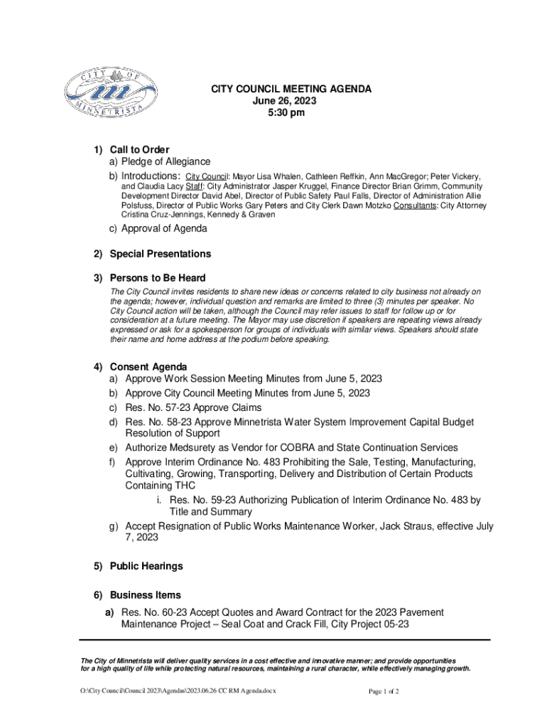 Fillable Online and Claudia Lacy Staff City Administrator Jasper